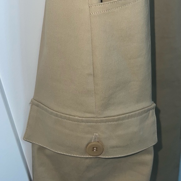 Anthropologie Cream and Tan Tank Dress - Picture 7 of 9